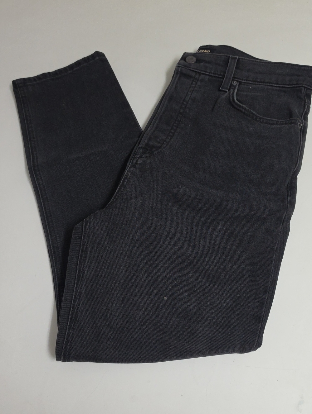 GRLFRND the piper super high rise stretch slim crop jeans in Hollywood Heights